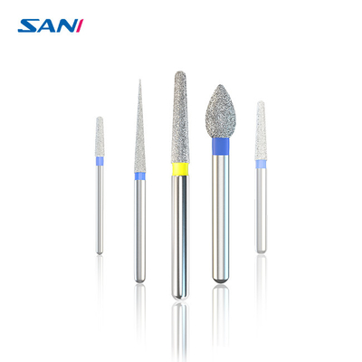 Beli Kinerja Tinggi Stainless Steel Silver Dental FG Diamond Burs Kecepatan Tinggi 11mm online manufacture