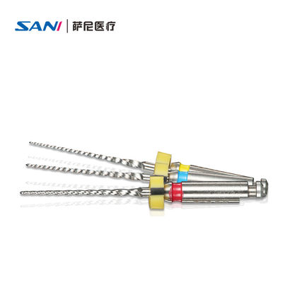 Beli Nikel Titanium Endodontic Rotary File dengan umur simpan 5 tahun dan kemampuan pemotongan yang baik Terbuat dari Nickel-Titanium Wire online manufacture