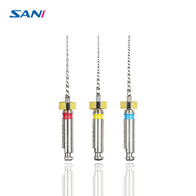 Harga yang bagus Kemampuan pemotongan yang baik NITI Alloy Endodontic Rotary Files dengan umur simpan 5 tahun on line