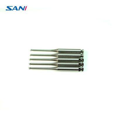 OEM 5 buah/Kotak 8mm Endodontik Gigi Berlian Burs Stainless Steel