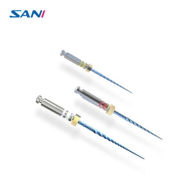 Harga yang bagus Blue Nano Coating 28mm Aman Rotary Endo File Stainless Steel on line