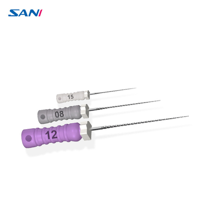 Harga yang bagus Gigi Stainless Steel Super C File 6pcs/Pack File Tangan Untuk Endodontik on line
