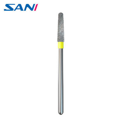 Harga yang bagus Stainless Steel Silver 11mm FG Dental Diamond Burs Untuk Perawatan Saluran Akar on line